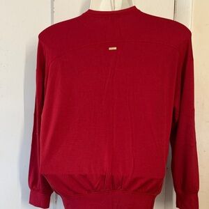 Alala  Red Long Sleeve Sweatshirt So Soft Size Medium